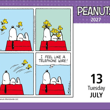 Andrews McMeel Snoopy Kalender 2027 Boxed