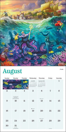 Andrews McMeel Thomas Kinkade Disney Kalender 2026