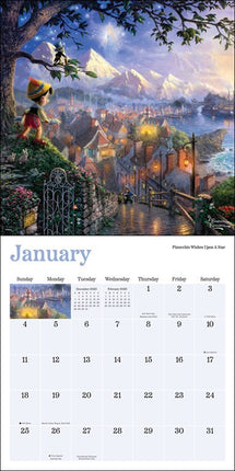 Andrews McMeel Thomas Kinkade Disney Kalender 2026