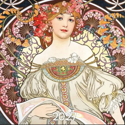 Aquarupella Alfons Mucha Kalender 2027