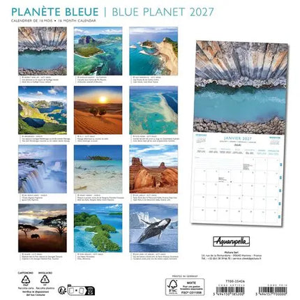 Aquarupella Blue Planet Kalender 2027