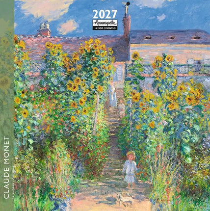 Aquarupella Claude Monet Kalender 2027 Mini