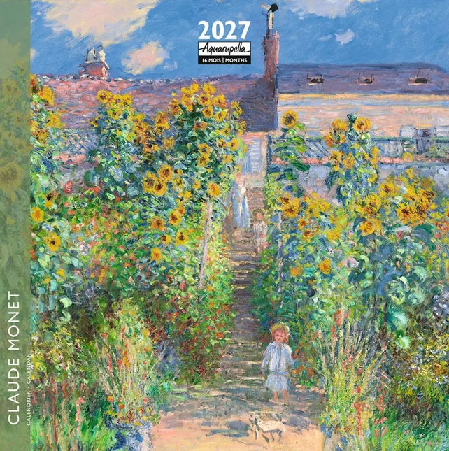 Aquarupella Claude Monet Kalender 2027 Mini