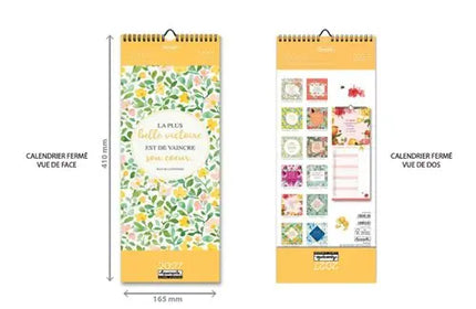 Aquarupella Floral Feeling Slimline Kalender 2027