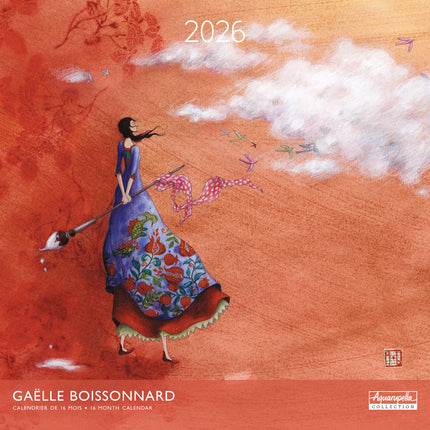 Aquarupella Gaelle Boissonnard Kalender 2026 Collage