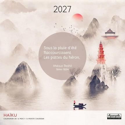 Aquarupella Haiku Kalender 2027