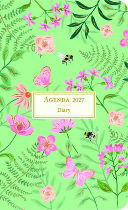 Aquarupella Herbarium Green Pocketagenda 2027