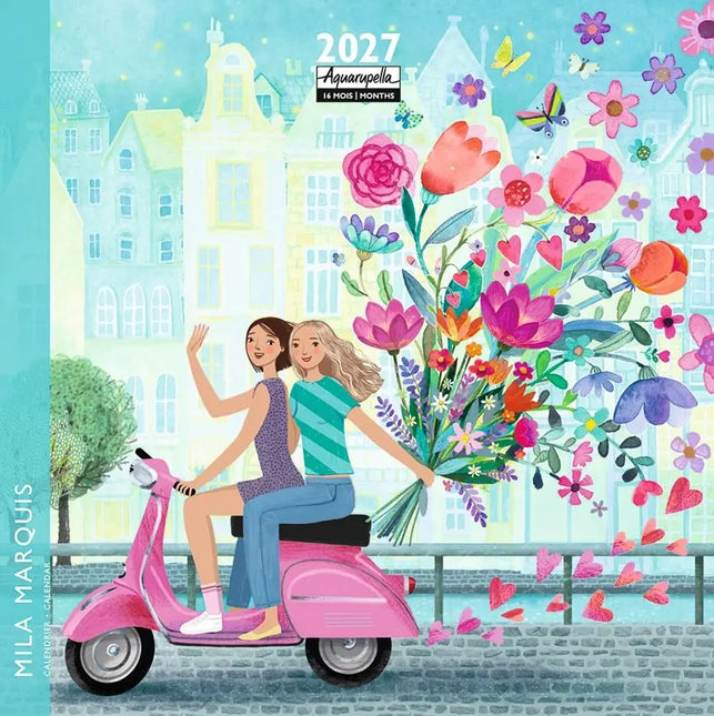 Aquarupella Mila Marquis Kalender 2027 Mini