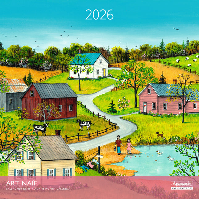 Aquarupella Naive Art Kalender 2026