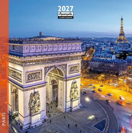 Aquarupella Parijs Kalender 2027 Mini