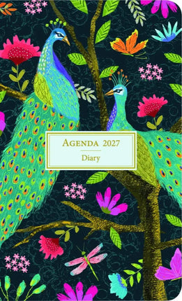 Aquarupella Peacocks Pocketagenda 2027