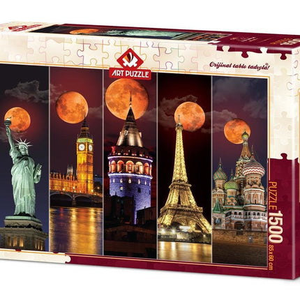 Art Puzzle Blood Moon Puzzel 1500 Stukjes