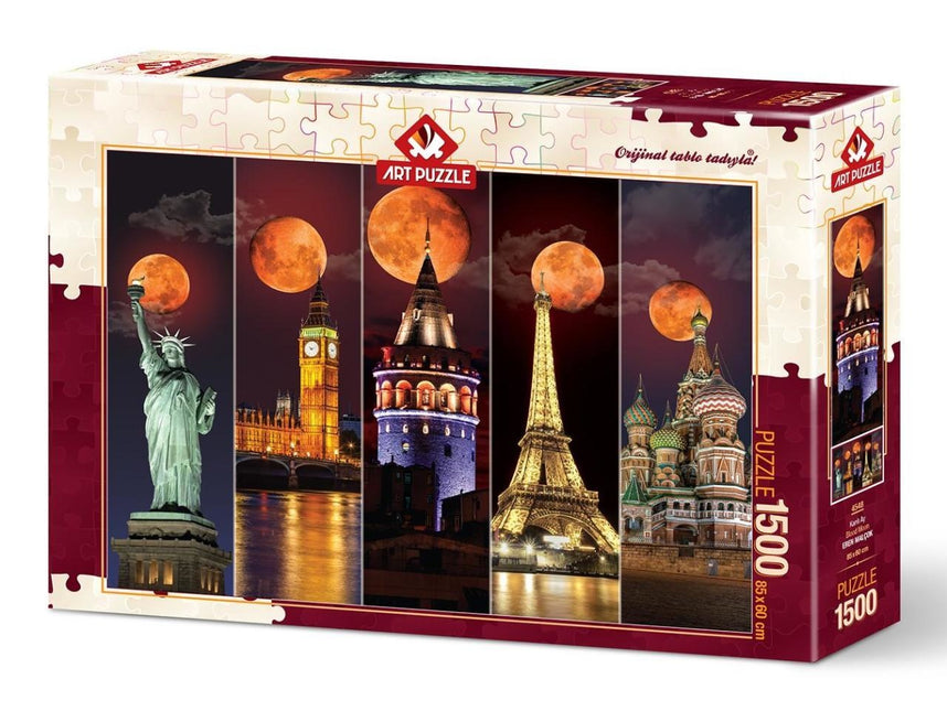 Art Puzzle Blood Moon Puzzel 1500 Stukjes