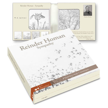 Art Revisited Kaartenmapje Reinder Homan- Sympathy 8 Stuks