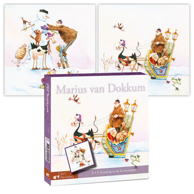 Art Revisited Marius van Dokkum Kerstkaarten 6
