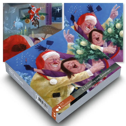 Art Revisited Marius van Dokkum Kerstkaarten Boom