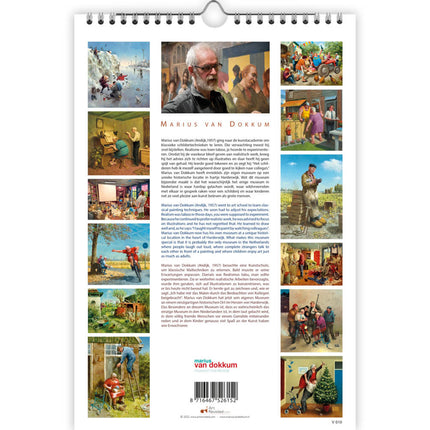 Art Revisited Marius van Dokkum Turbo Verjaardagskalender