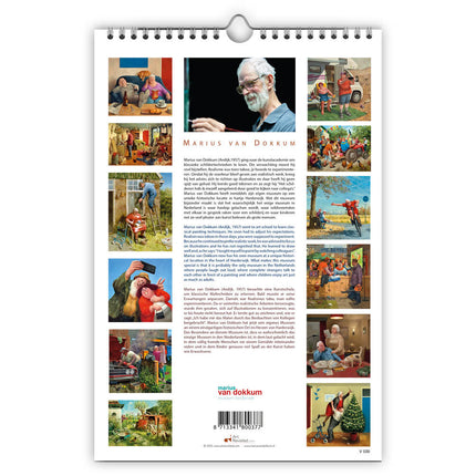 Art Revisited Marius van Dokkum Turbo Verjaardagskalender