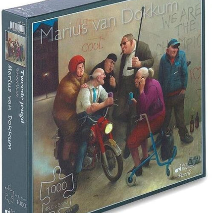 Art Revisited Marius van Dokkum Tweede Jeugd Puzzel 1000 Stukjes