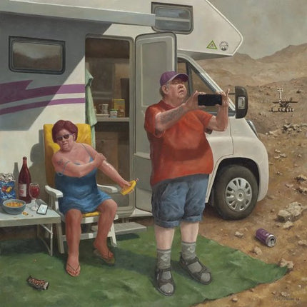 Art Revisited Marius van Dokkum Weekendje Mars Puzzel 1000 Stukjes