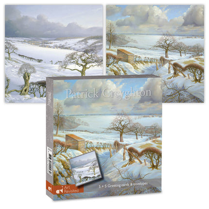 Art Revisited Patrick Creyghton Kerstkaarten 2x 5 Stuks