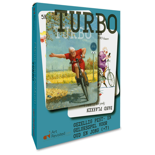 Art Revisited Turbo kaartspel (pest- en geluksspel) – Marius van Dokkum