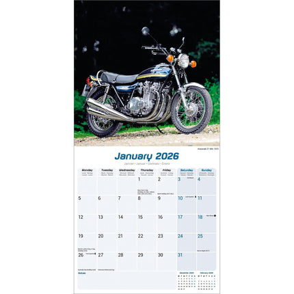 Avonside 70's Superbikes Kalender 2026