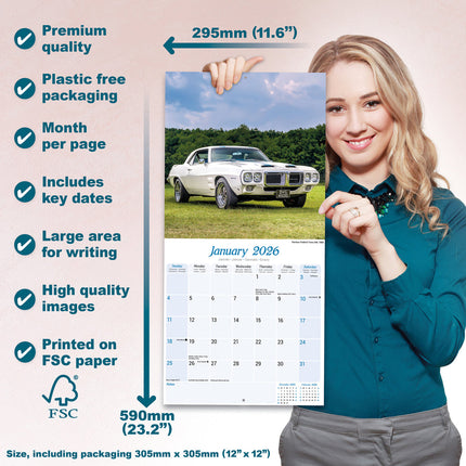 Avonside American Classic Cars Kalender 2026
