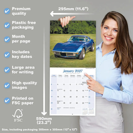 Avonside American Classic Cars Kalender 2027