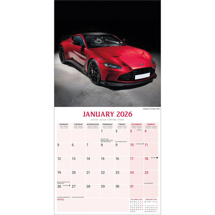 Avonside Aston Martin Kalender 2026