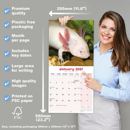 Avonside Axoloths Kalender 2027