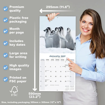 Avonside Baby Animals Kalender 2027