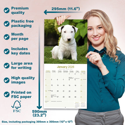 Avonside Bull Terrier Kalender 2026