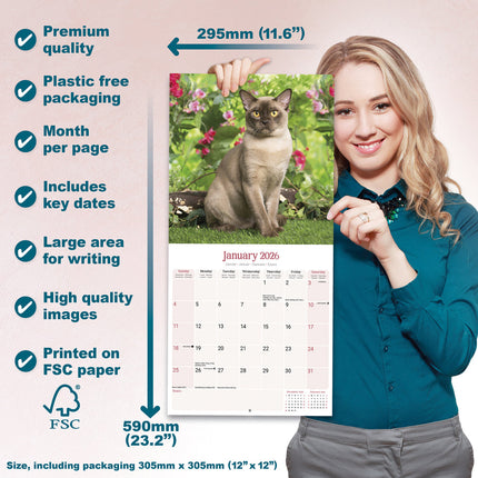Avonside Burmees Kalender 2026