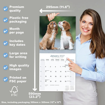 Avonside Cavalier King Charles Spaniel Kalender 2027
