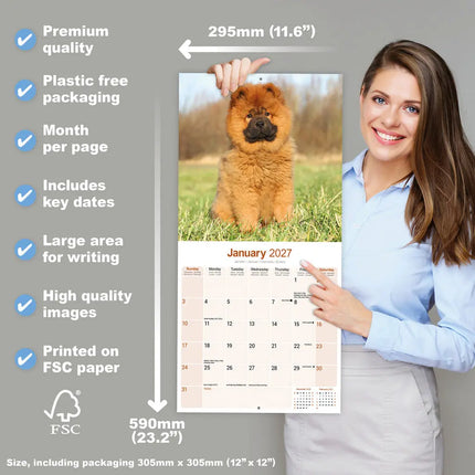Avonside Chow Chow Kalender 2027