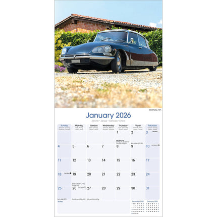 Avonside Citroen Kalender 2027