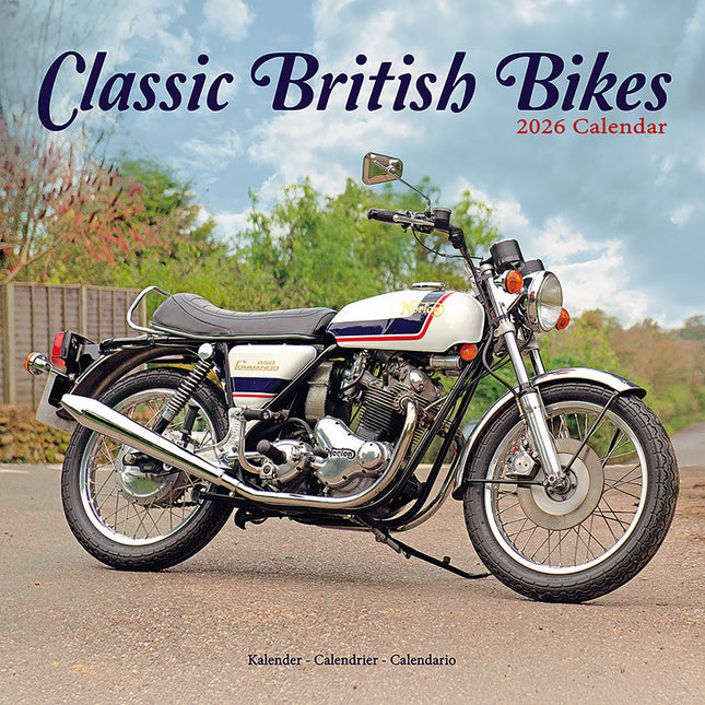 Avonside Classic British Bikes Kalender 2026