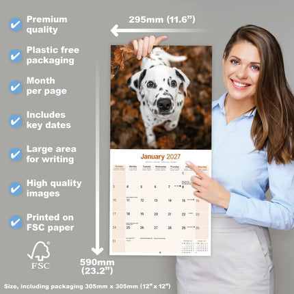 Avonside Dalmatier Kalender 2027