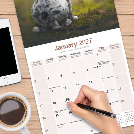Avonside Duitse Dog Kalender 2027