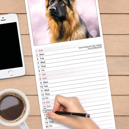 Avonside Duitse Herder Kalender 2027 Slimline