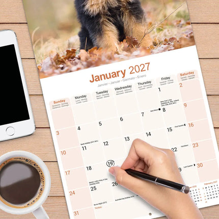 Avonside Duitse Herder Puppies Kalender 2027
