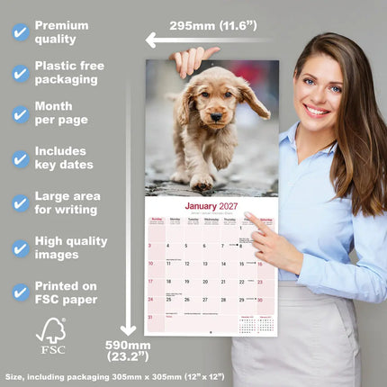 Avonside Engelse Cocker Spaniel Kalender 2027