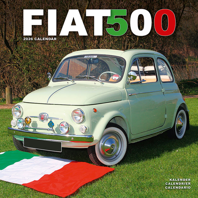 Avonside Fiat 500 Kalender 2026