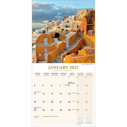 Avonside Griekenland Kalender 2027