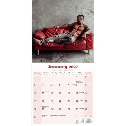 Avonside Guys Kalender 2027