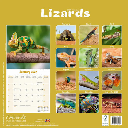 Avonside Hagedissen Kalender 2027