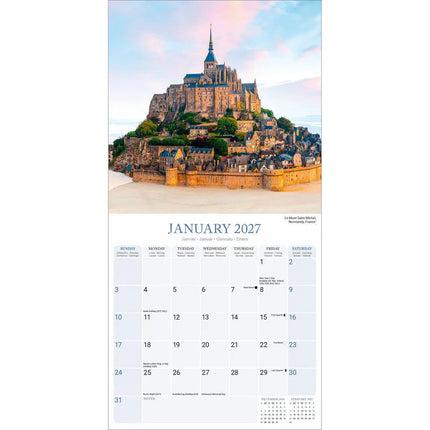 Avonside Kastelen Kalender 2027