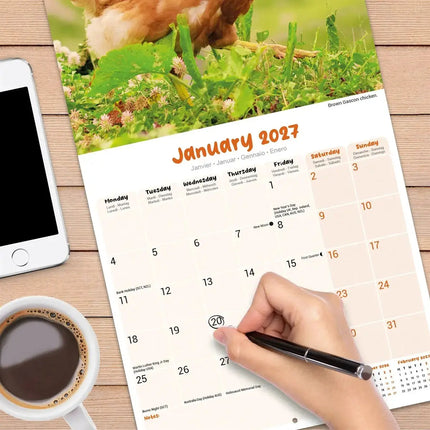 Avonside Kippen Kalender 2027