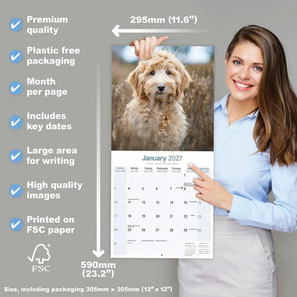 Avonside Labradoodle Kalender 2027